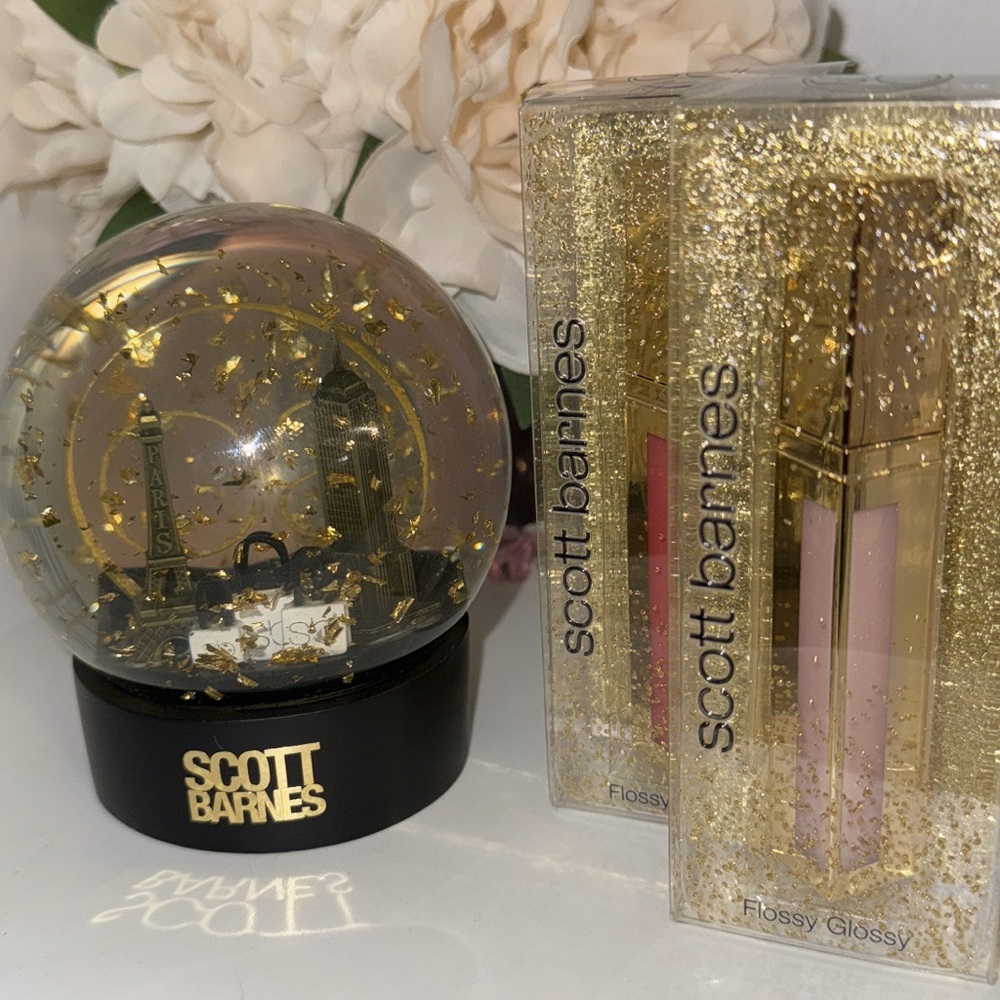Scott Barnes Flossy Glossy Liquid Lip Gloss — Light Pink